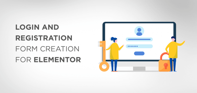 Login and Registration Form Creation for Elementor